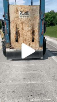 Concrete Cracking an seating on job near Oneonta, NY